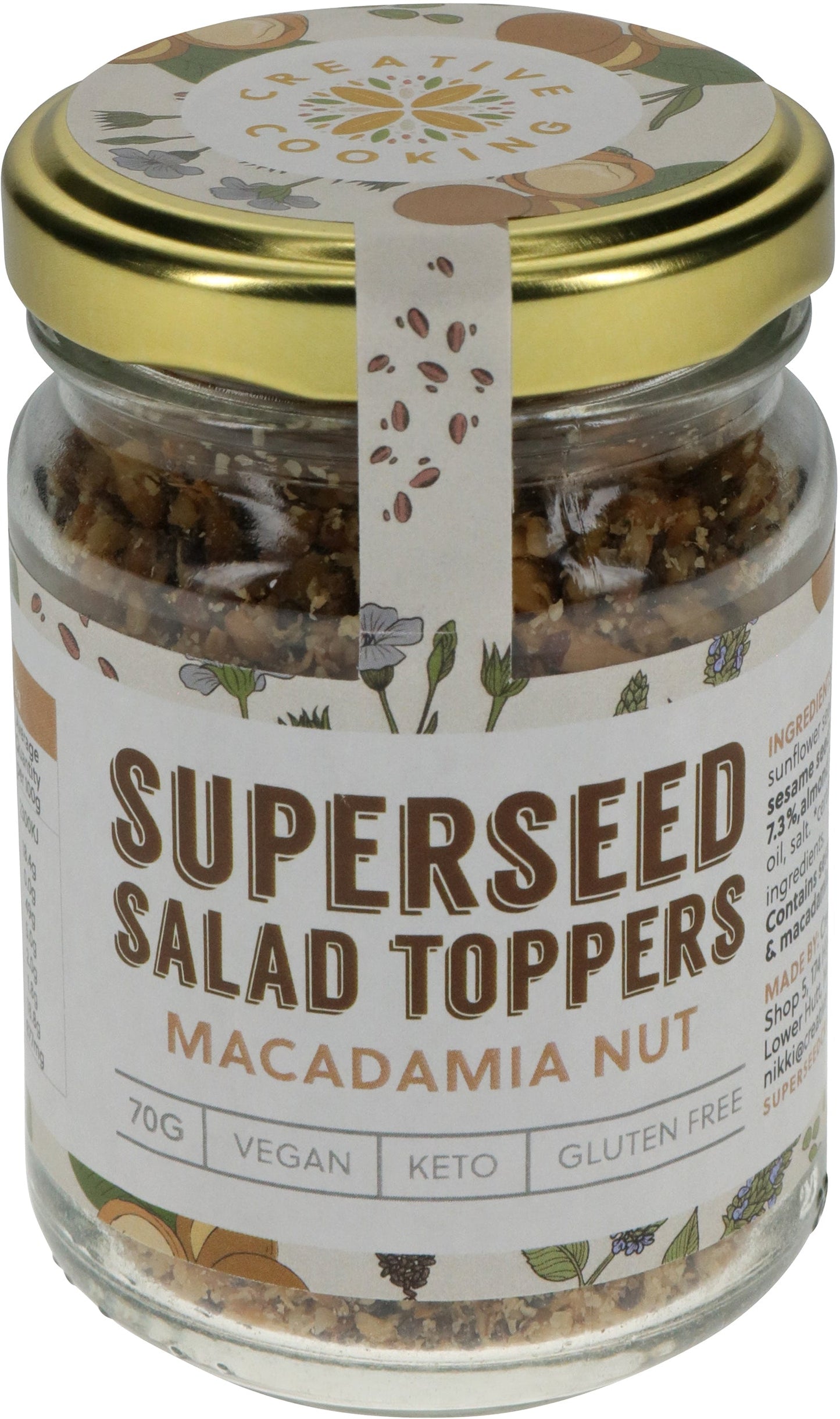Superseed Salad Toppers Macadamia 70gm
