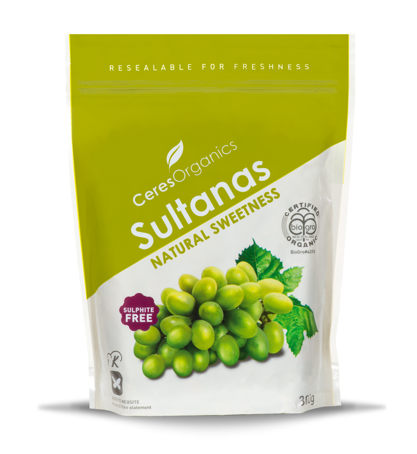 Ceres Organics Sultanas 300g