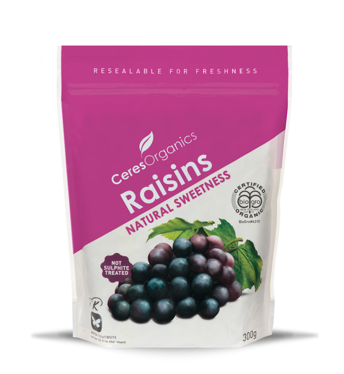 Ceres Organics Raisins 300g