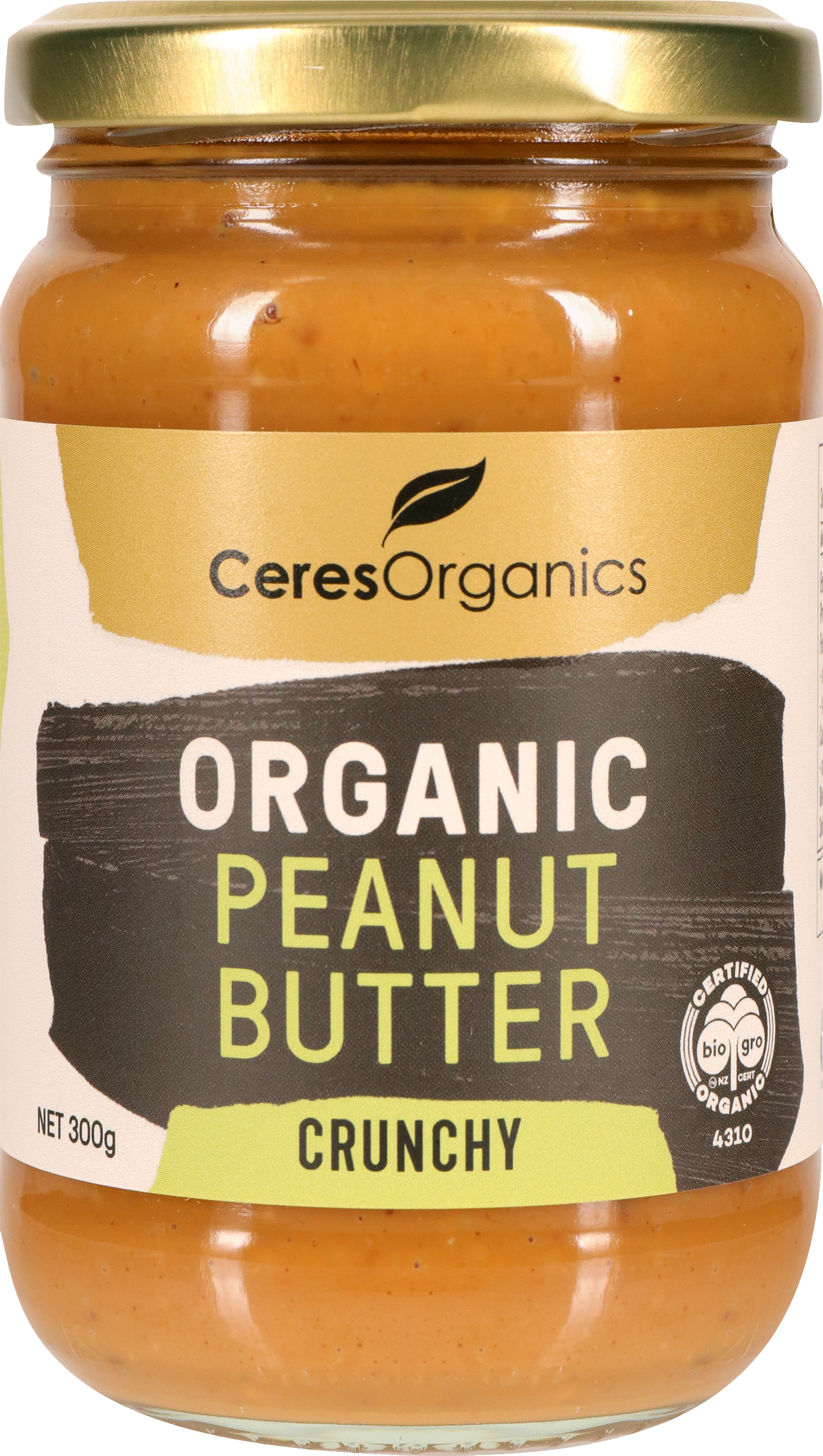 Ceres Organics Peanut Butter Crunchy 300g
