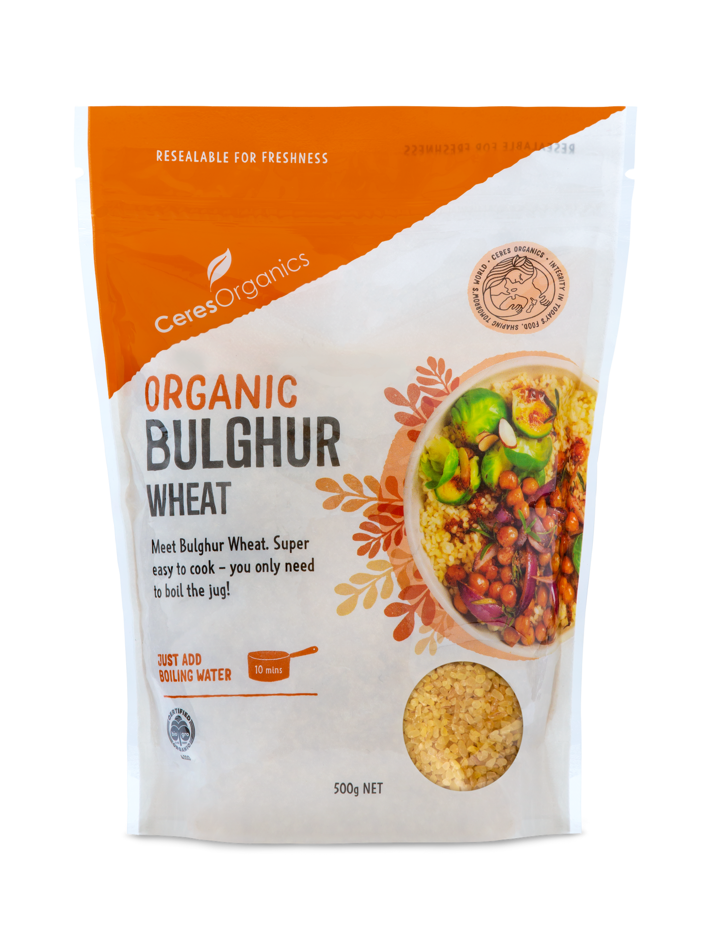 Ceres Organics Bulghur Wheat 500g