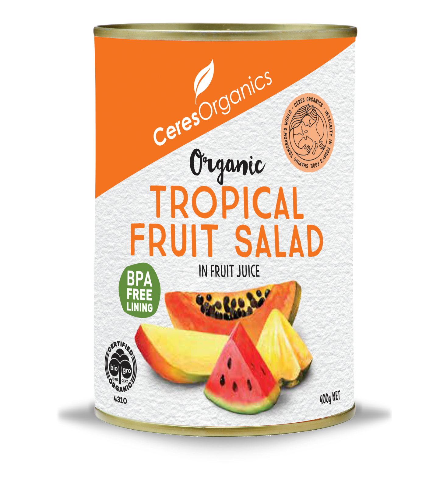 Ceres Organics Tropical Fruit Salad 400g