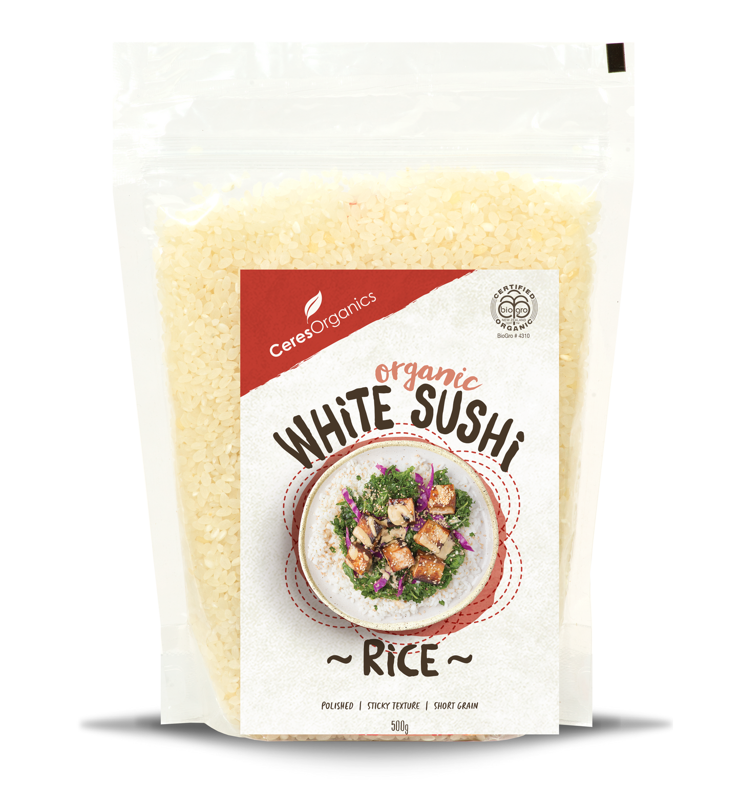 Ceres Organics Sushi Rice 500g