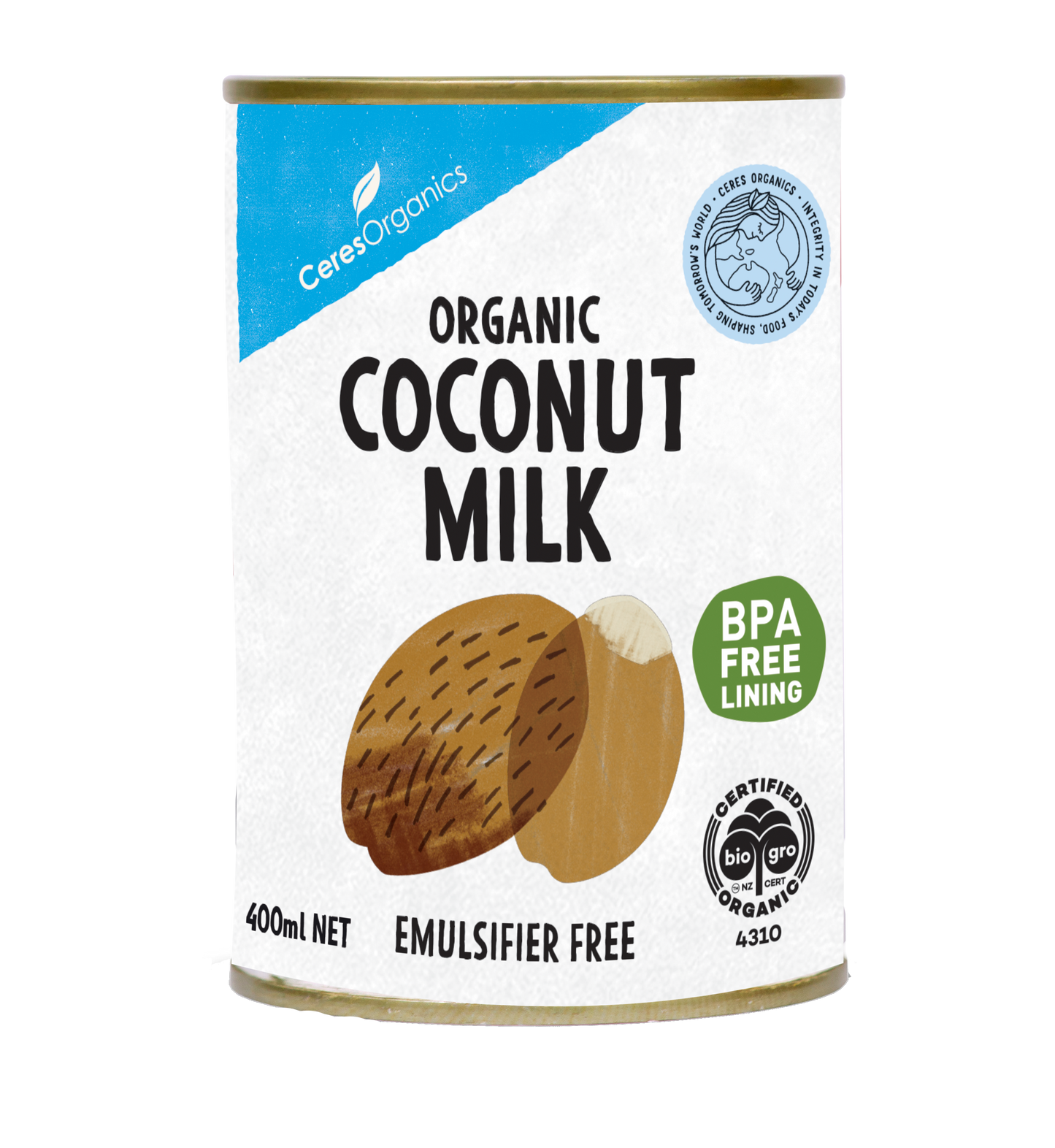 Ceres Organics Coconut Milk 400ml