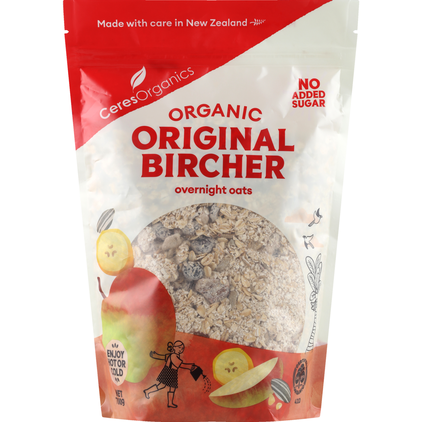 Ceres Organics Muesli Overnight Bircher Original 700gm