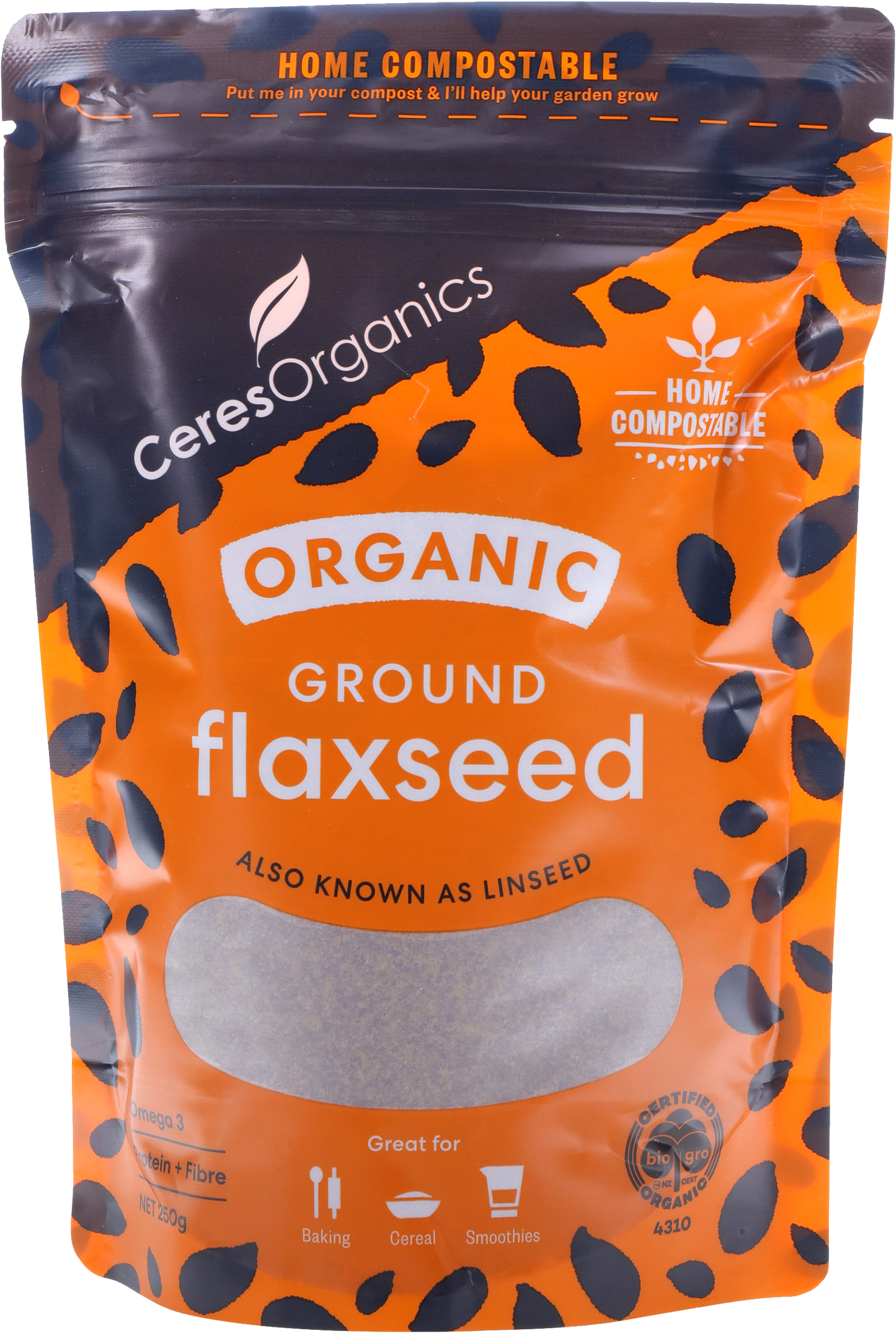 Ceres Organics Flaxseed Ground 250g