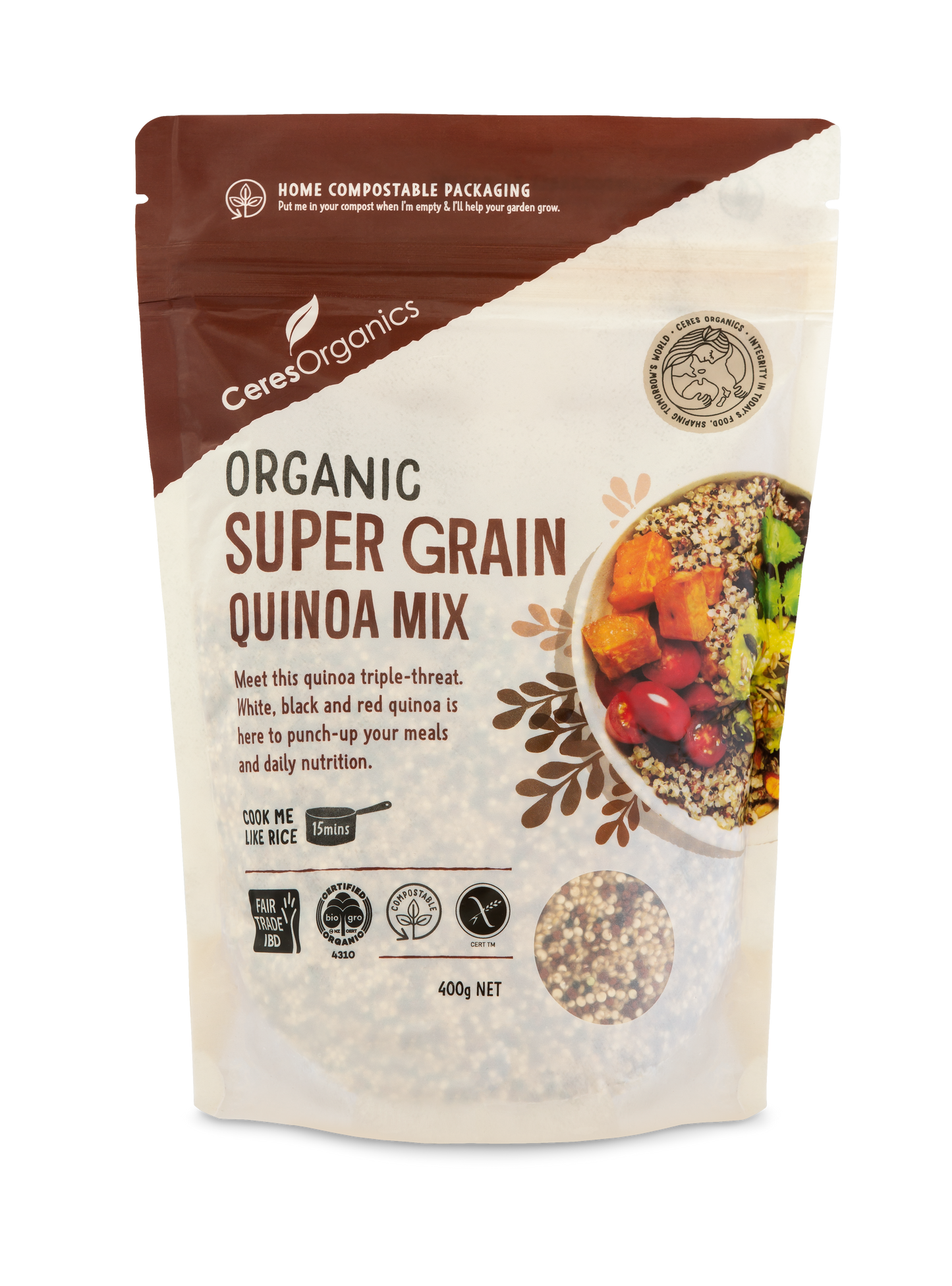 Ceres Organics Super Grain Quinoa Mix 400g