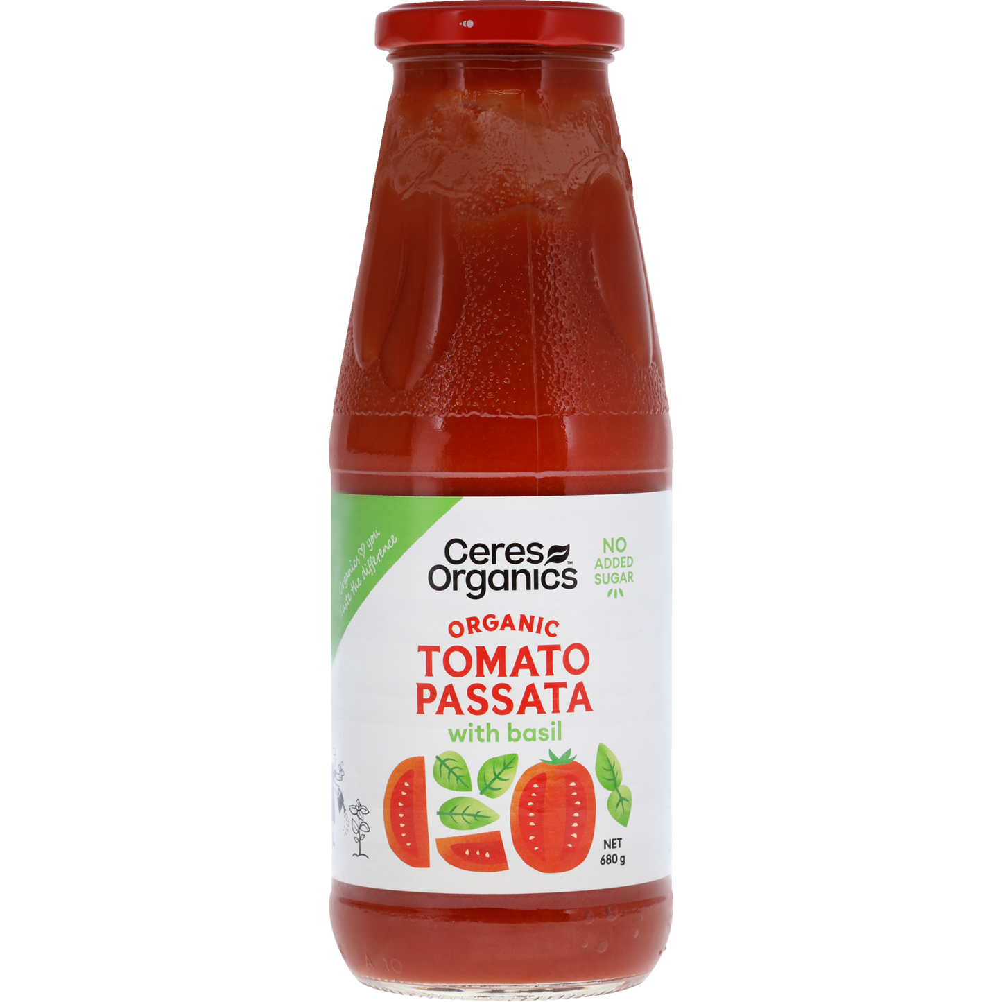 Ceres Organics Passata With Basil 680g