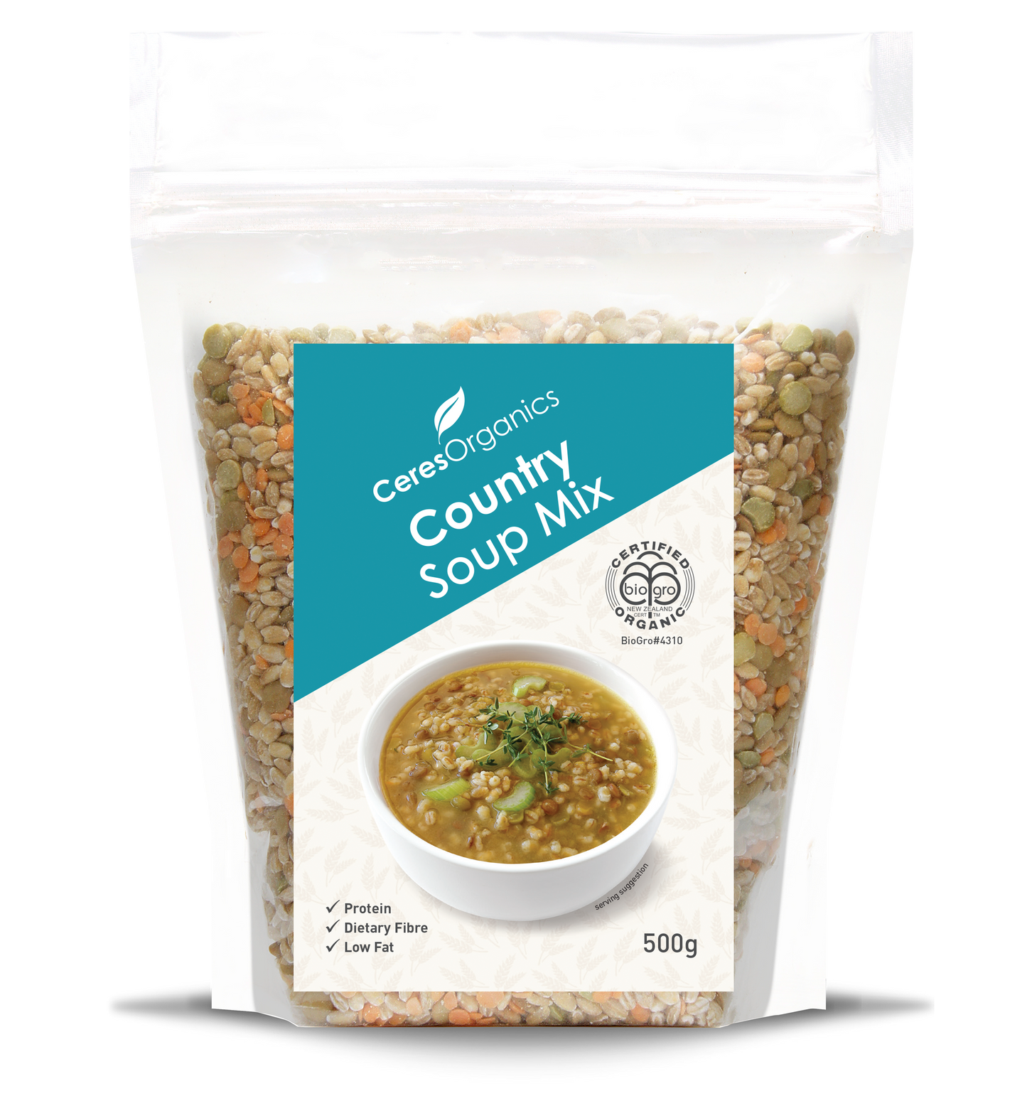 Ceres Organics Soup Mix Country 500g