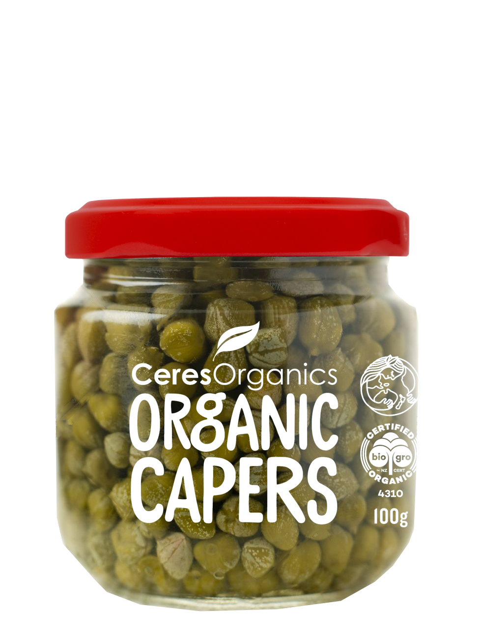 Ceres Organics Mediterranean Capers 100g