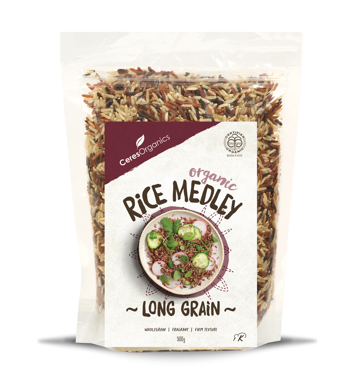 Ceres Organics Long Grain Rice Medley 500g