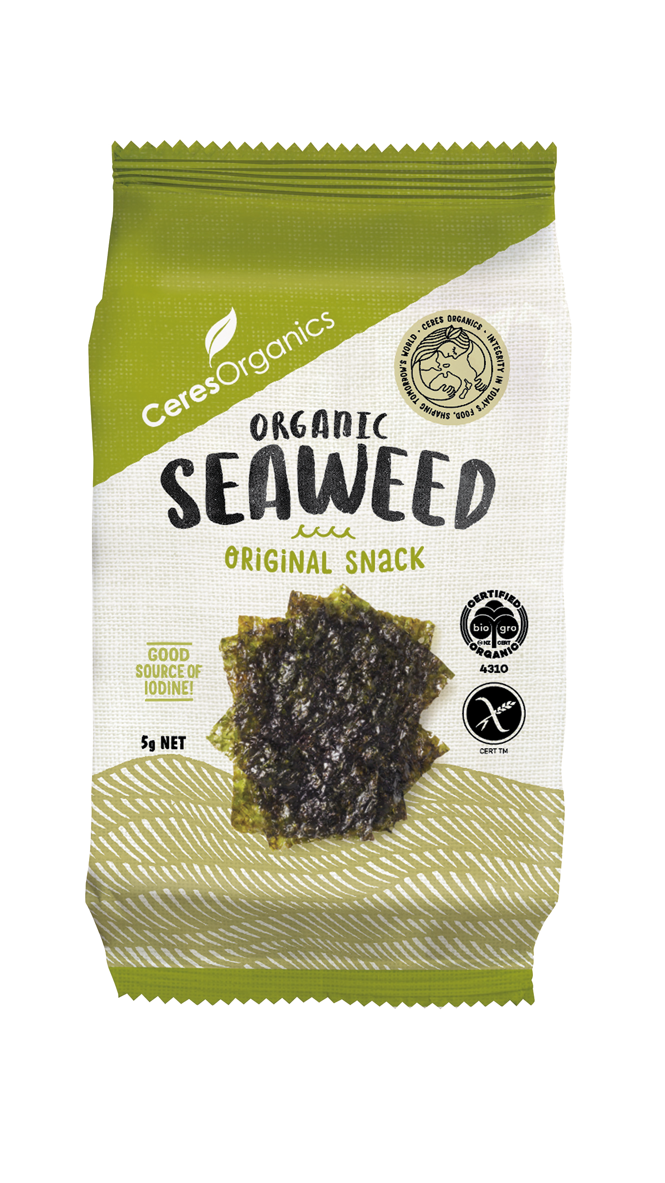 Ceres Organics Seaweed Original 5g