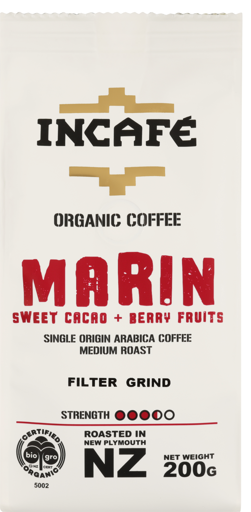 Incafe Coffee Beans Marin Estate 200gm