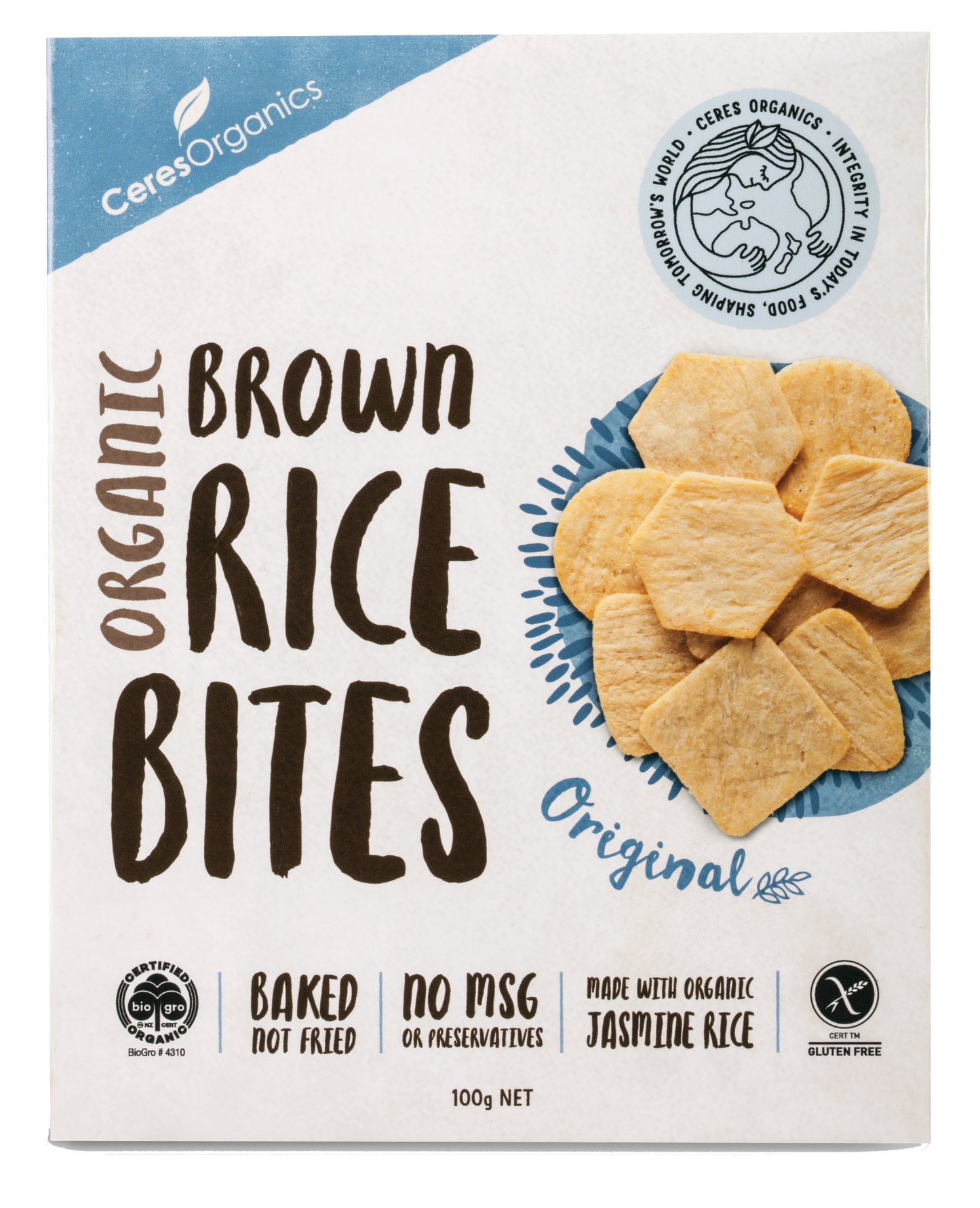Ceres Organics Rice Bites Original 100g