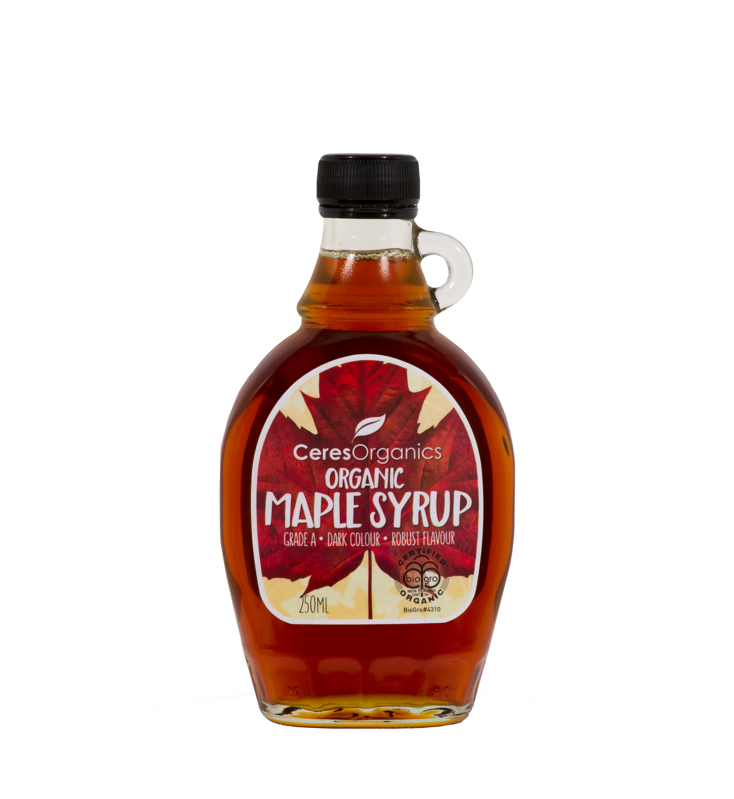 Ceres Organics Maple Syrup Pure Robust Grade A 250ml