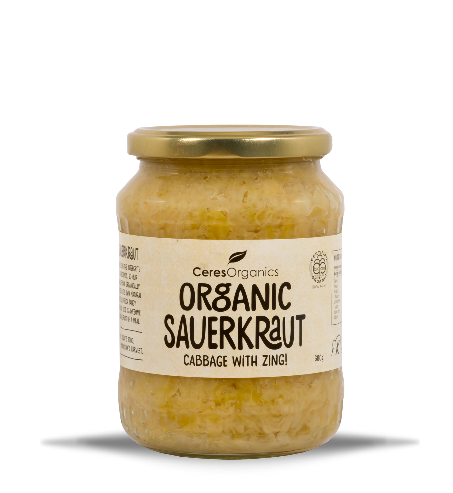 Ceres Organics Sauerkraut 680g