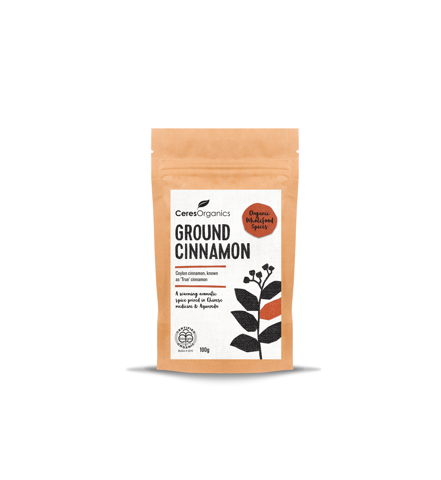 Ceres Organics Cinnamon Ground 100g