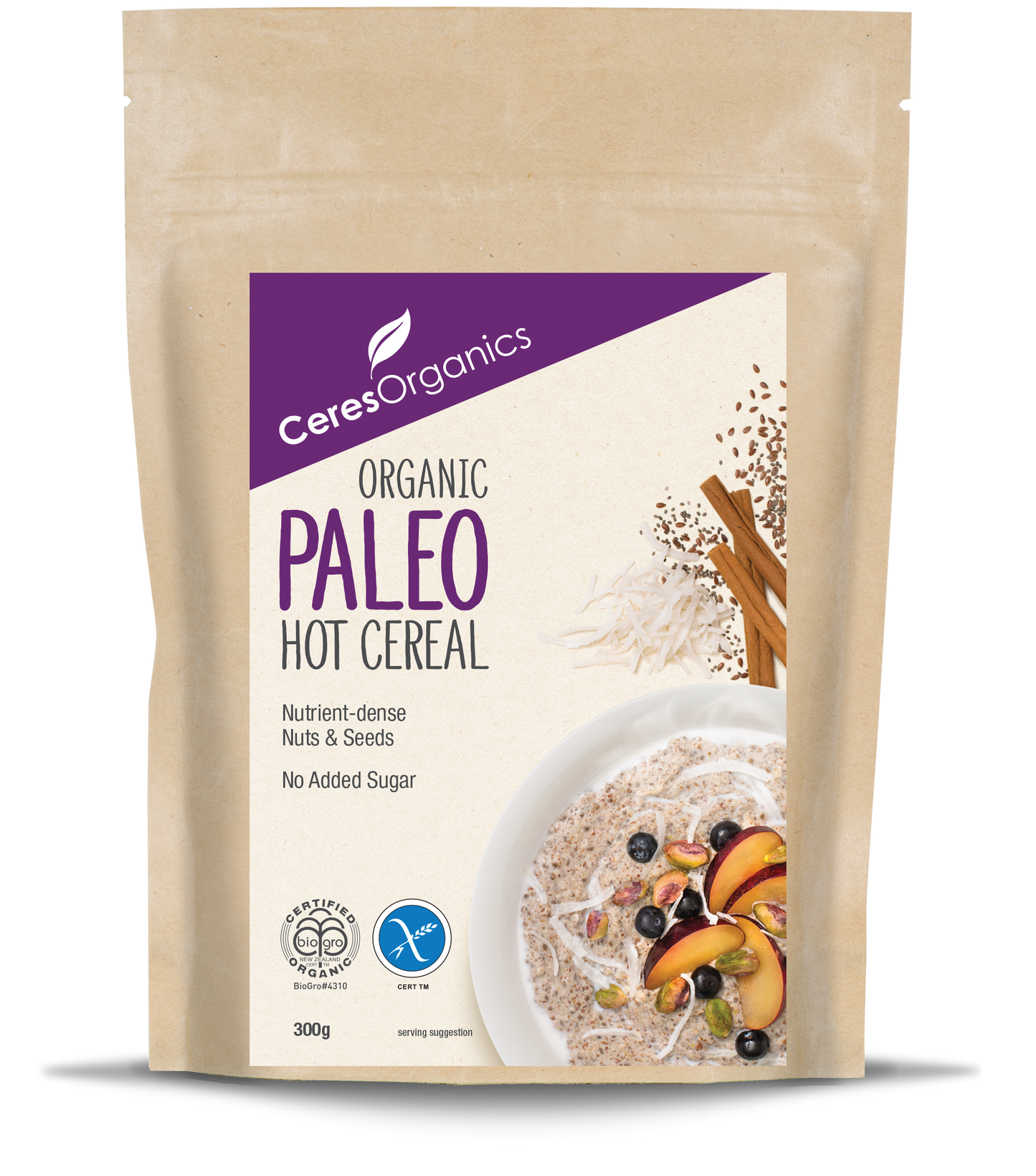 Ceres Organics Cereal Ground Paleo Grain Free 300g