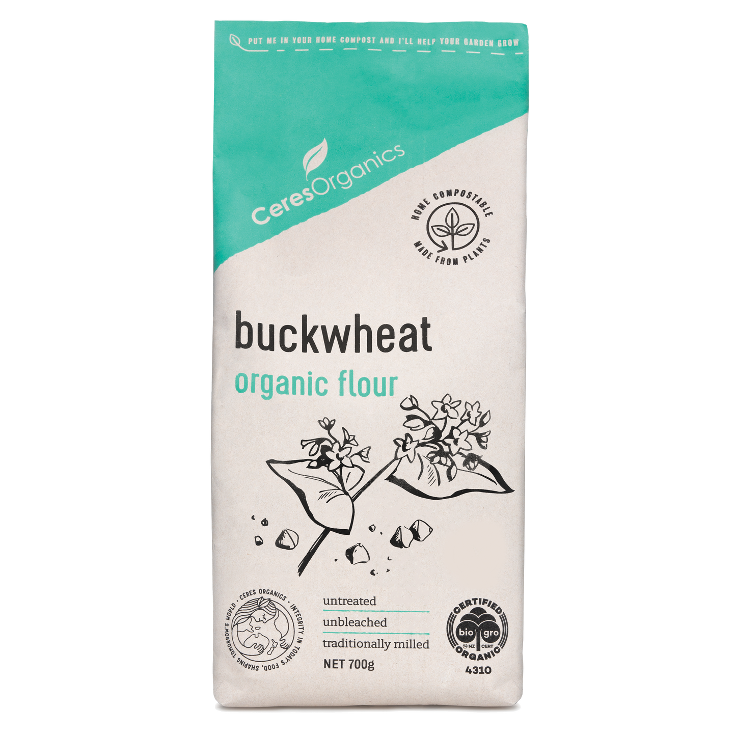 Ceres Organics Buckwheat Flour 700g
