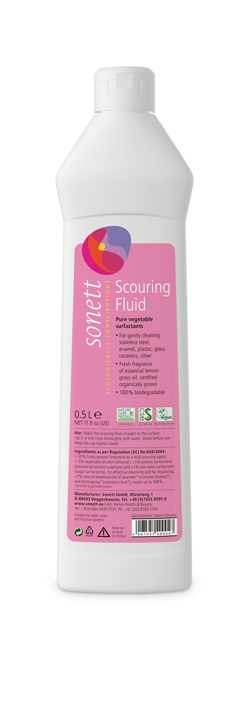 Sonett Scouring Fluid 500ml