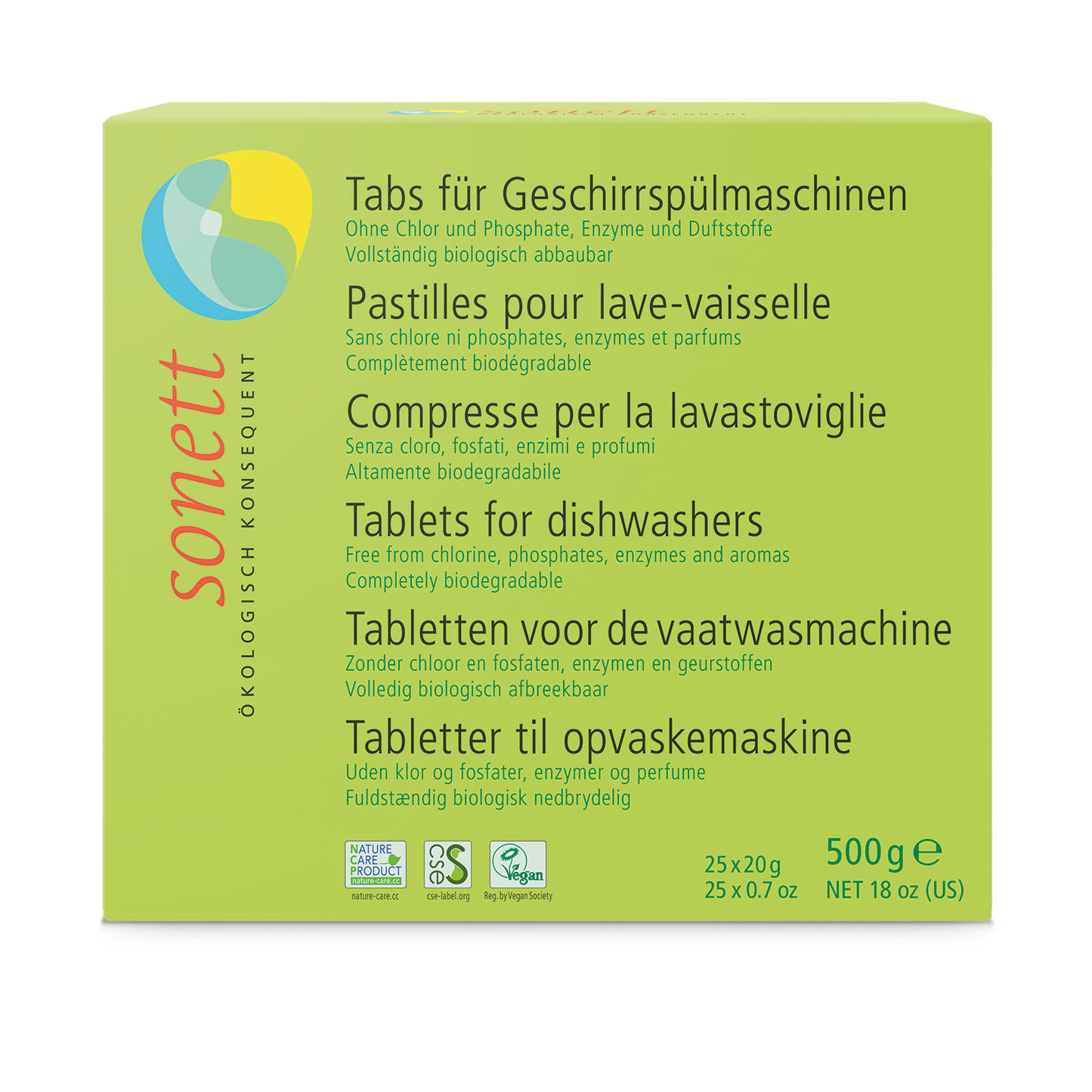 Sonett Dishwasher Tablets 25pk