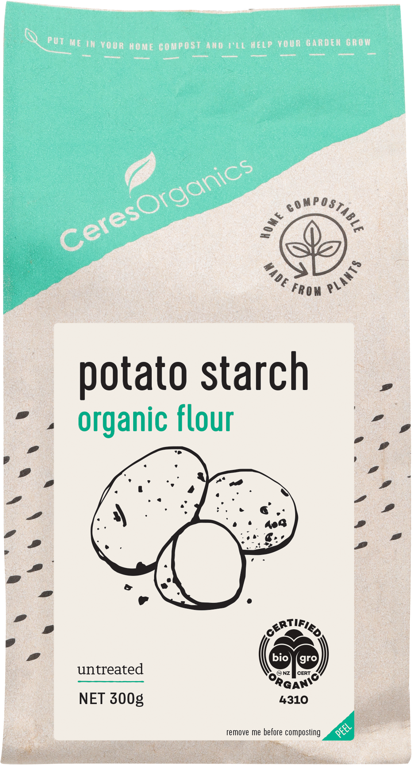 Ceres Organics Potato Starch Flour 300g
