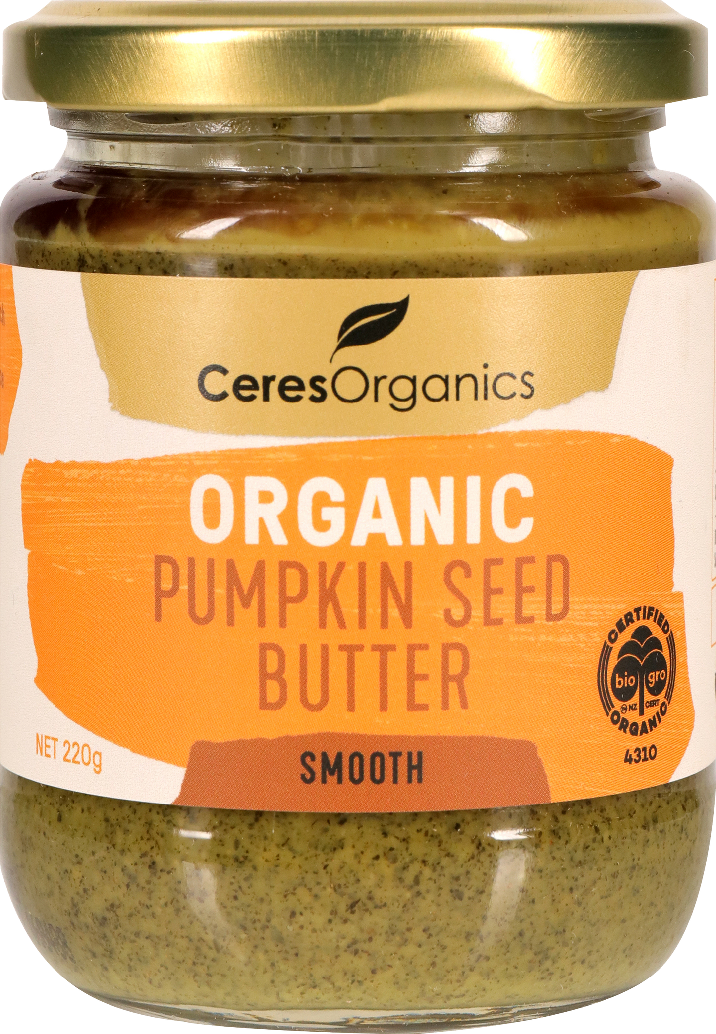 Ceres Organics Pumpkin Seed Butter Smooth 220g