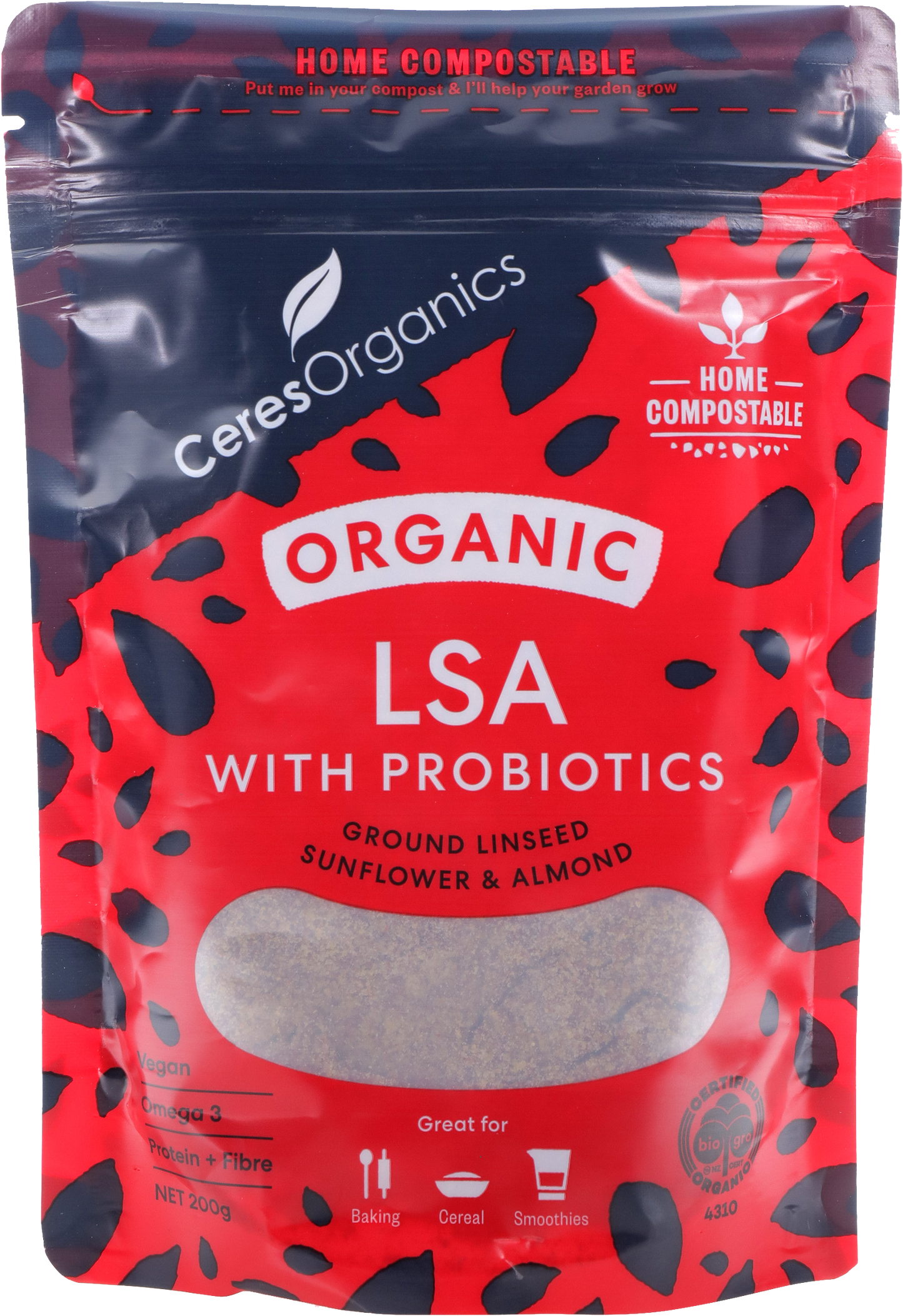 Ceres Organics LSA with Probiotic 200g