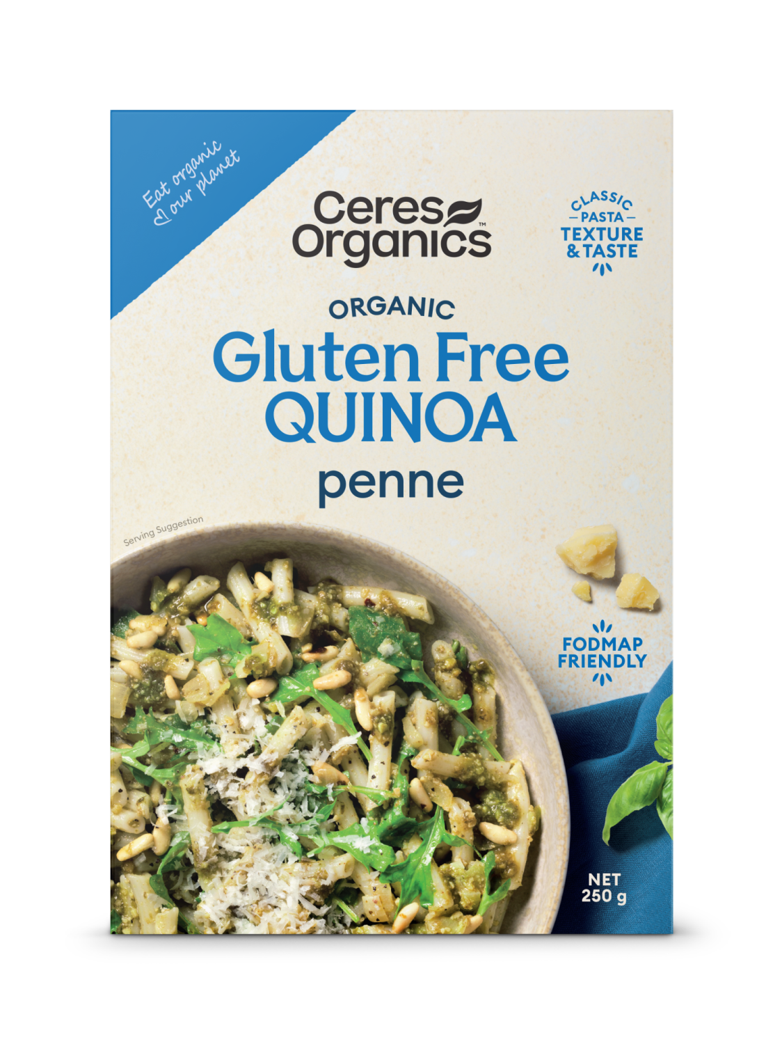 Ceres Organics Quinoa Penne 250g