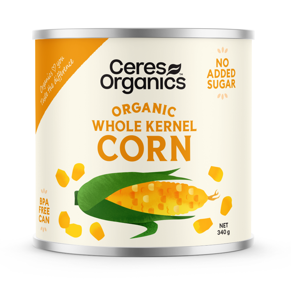 Ceres Organics Corn Kernels 340g