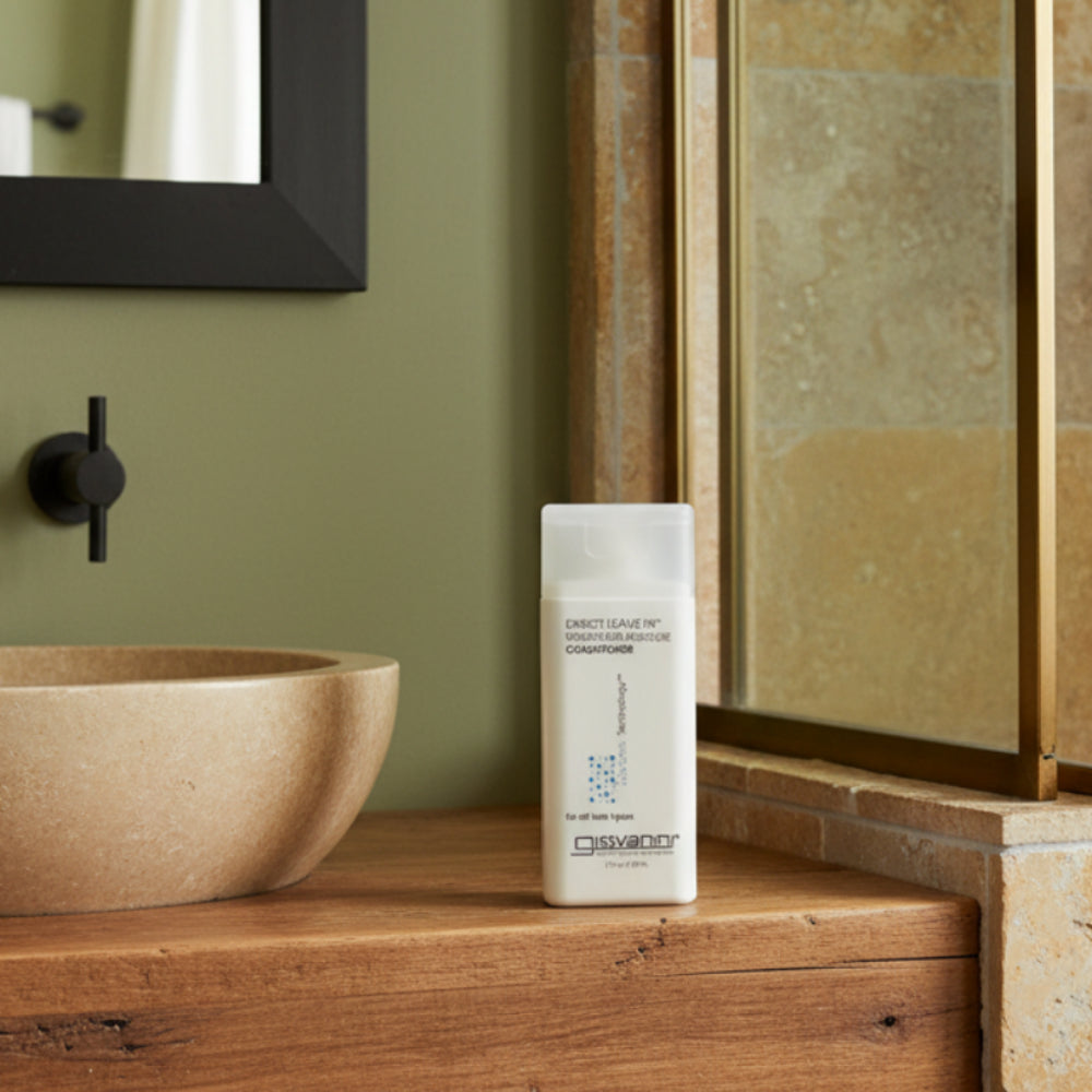 A bottle of Giovanni Direct Leave-In Weightless Moisture Conditioner, 60ml.