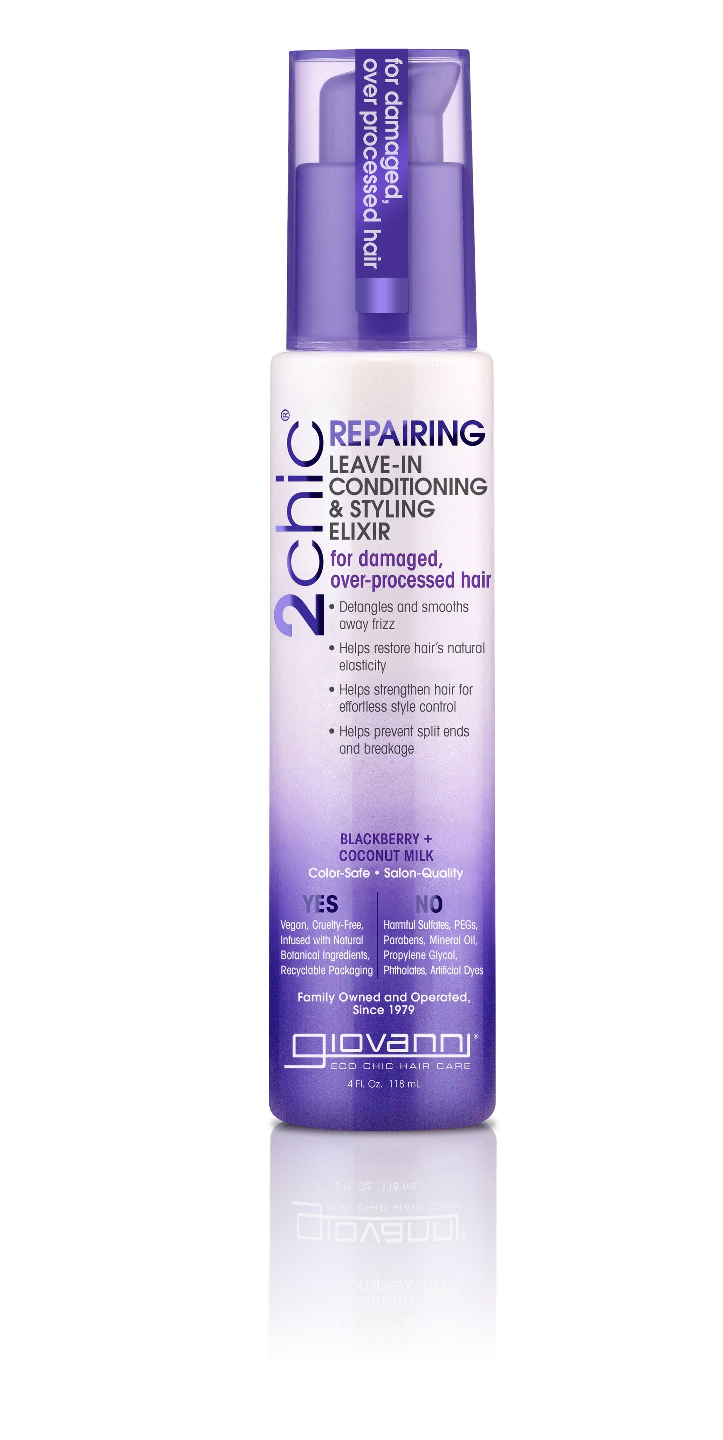 Giovanni 2chic Repairing Leave In Styling Elixir 118ml
