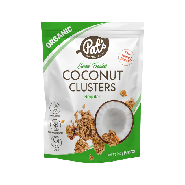 Organic Coconut Clusters Sweet toasted- 140g
