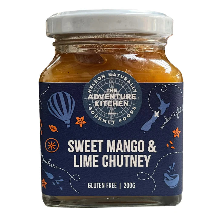 Adventure Kitchen Sweet Mango & Lime Chutney 200gm