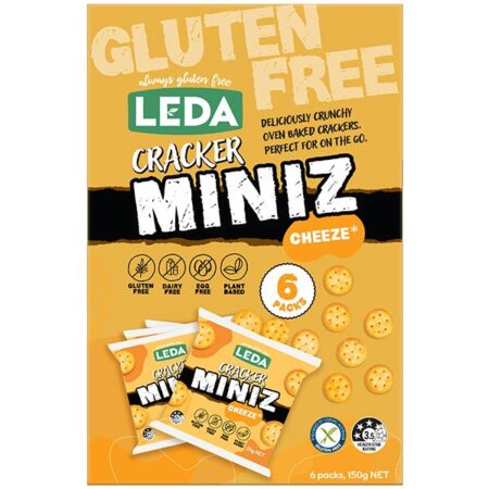 C&P Leda Cracker Miniz Cheeze 6 x 25gm