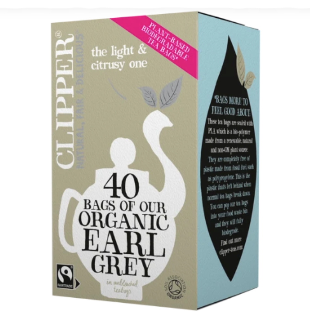 Clipper Organic Earl Grey Tea 40 Bag