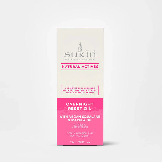 Sukin Natural Actives Overnight Reset Oil 25ml