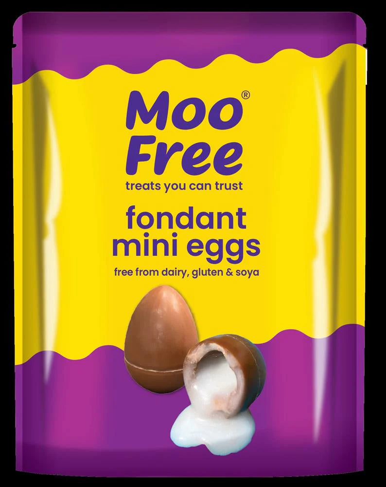 Moo Free Vegan Easter Fondant Filled Mini Eggs 84gm