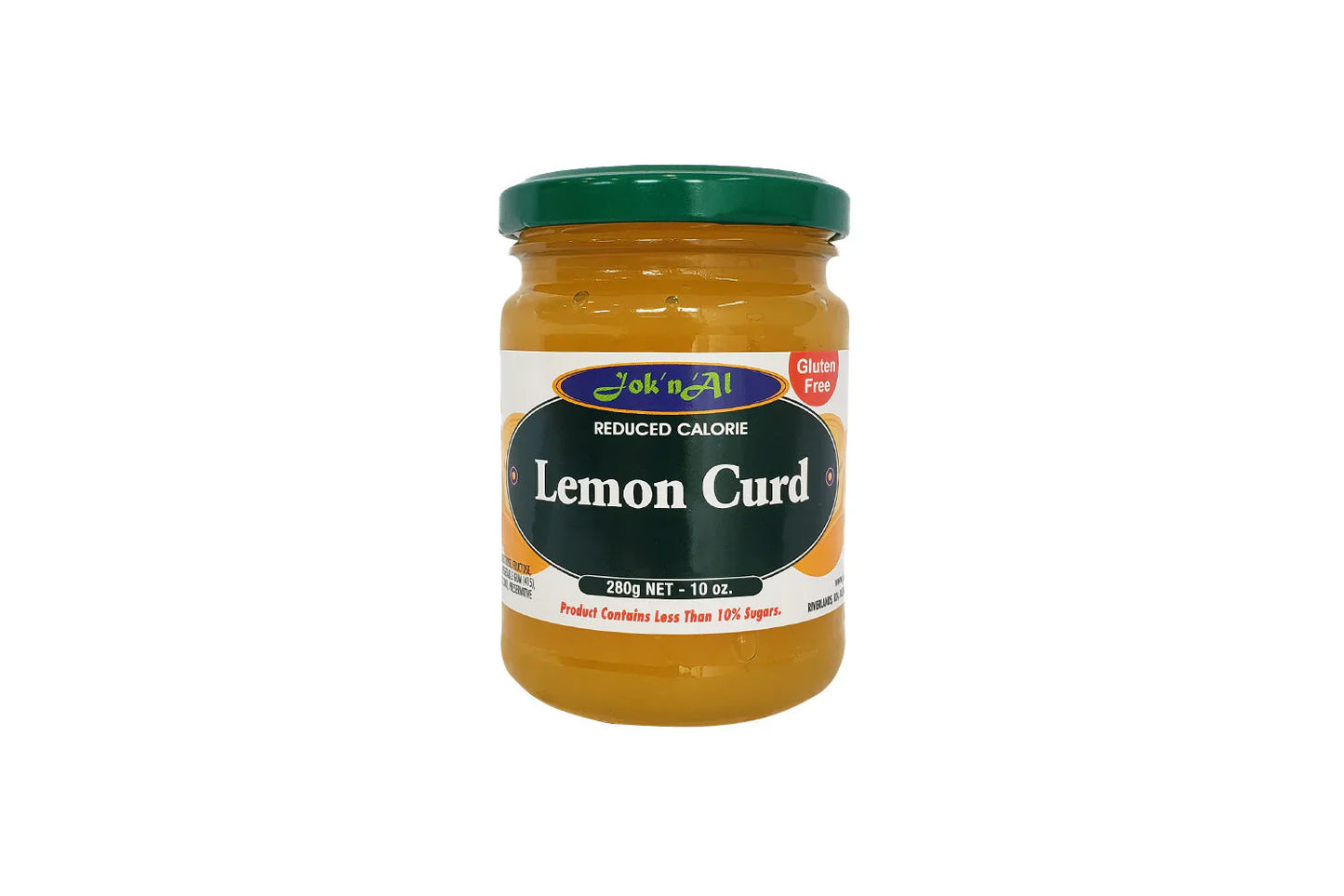 Joknal Lite Calorie Lemon Curd 280gm, GF