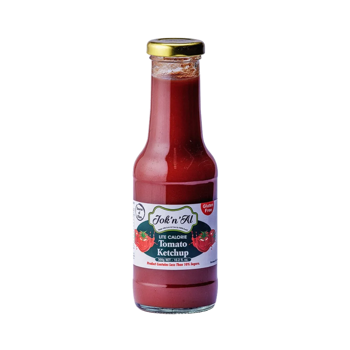 Joknal Lite Calorie Tomato Ketchup 300ml, GF