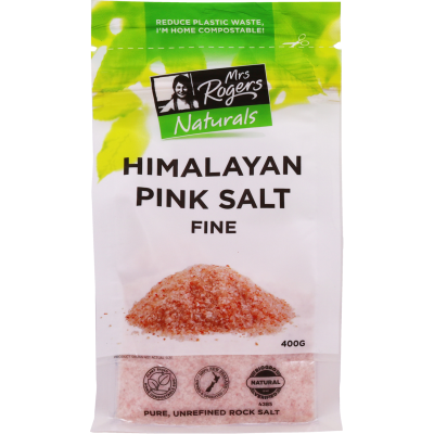 MR Naturals Bag Himalayan Pink Salt Fine 400gm