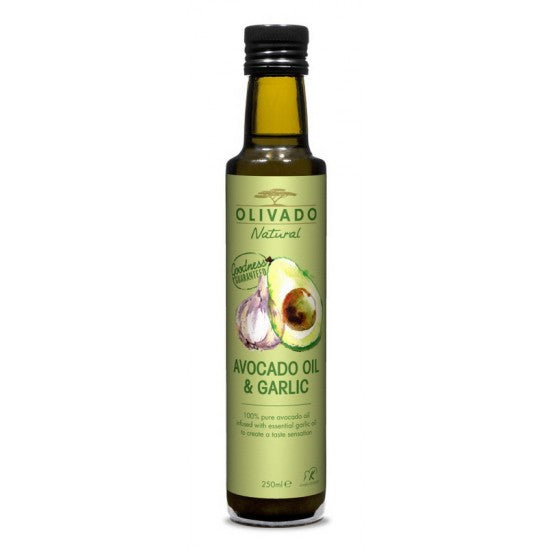 Olivado Natural Avocado Oil Garlic Infused 250ml