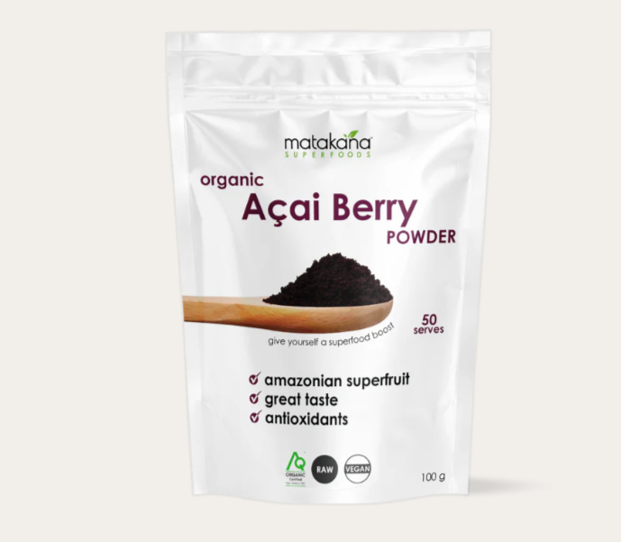 Matakana Superfoods Organic Açai Berry Powder 100g