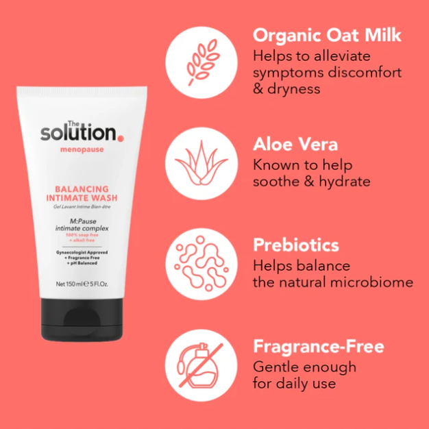 The Solution Menopause Balancing Intimate Wash Benefits