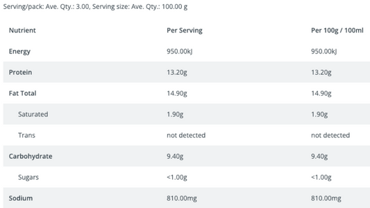 Tonzu Organic Italian Herb Sausages 300g