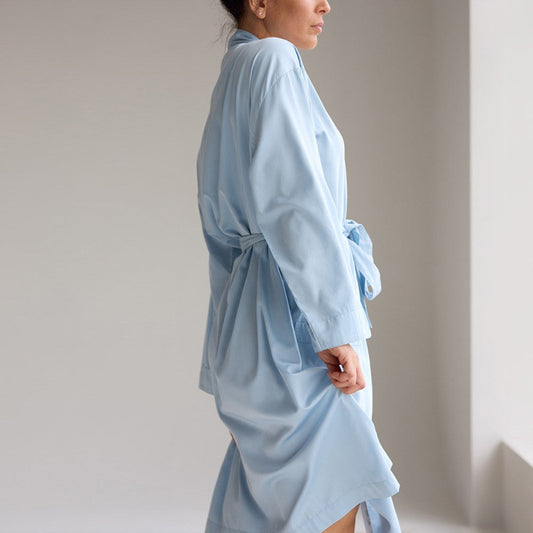 Bamboo Cotton Bathrobe