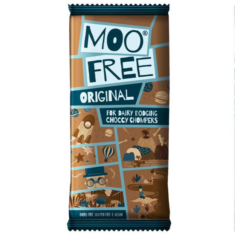 C&P Moo Free Choccy Bar 80gm