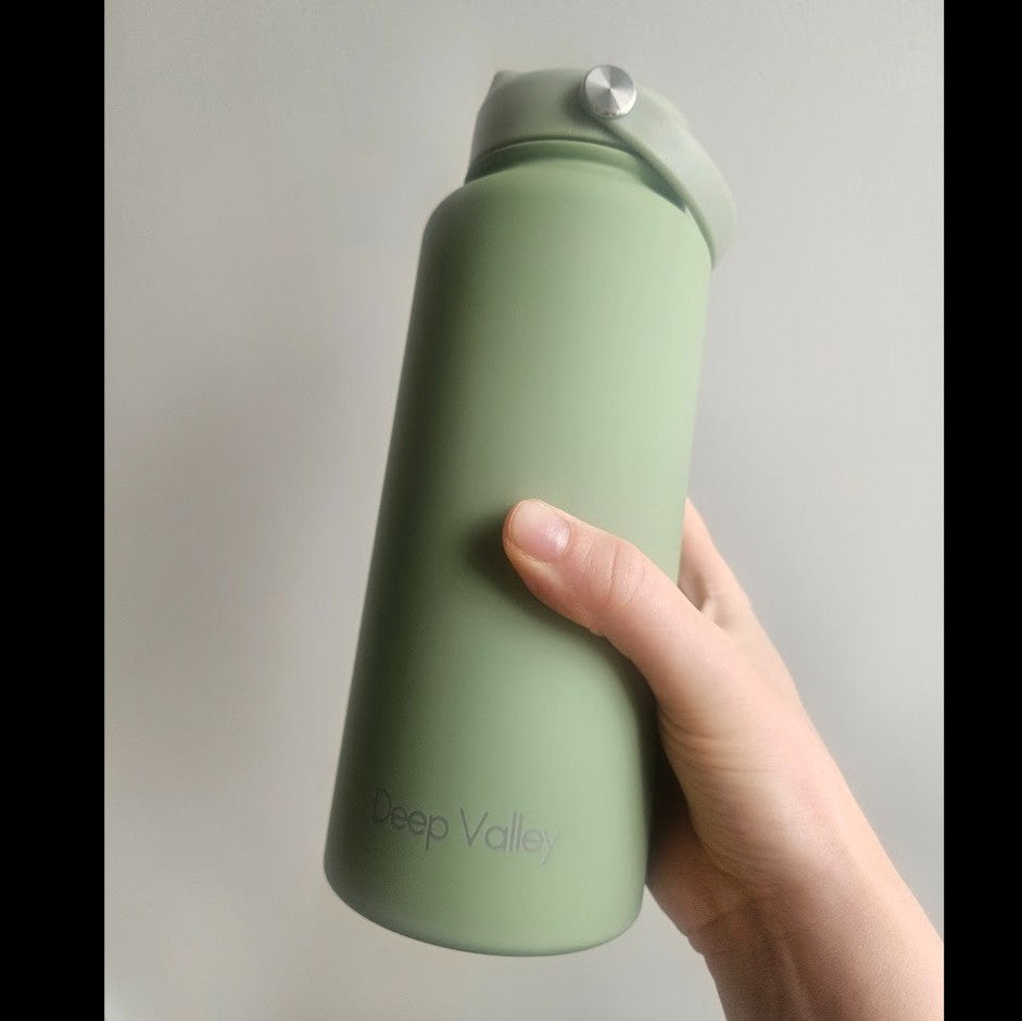 Green - 1L/34oz Insulated Water Bottle