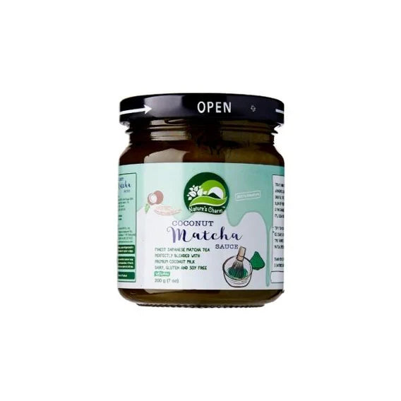 Nature's Charm Coconut Based Matcha Sauce 200gm
