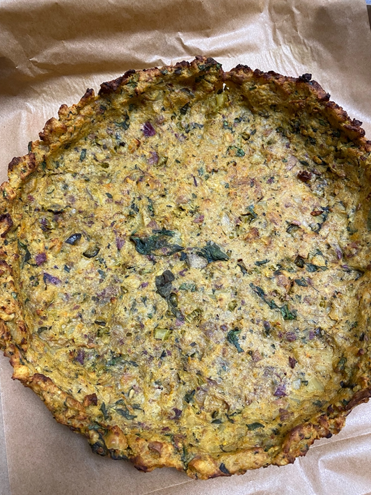 we make our pie crusts from a combination of things and are never afraid to give something new a go!